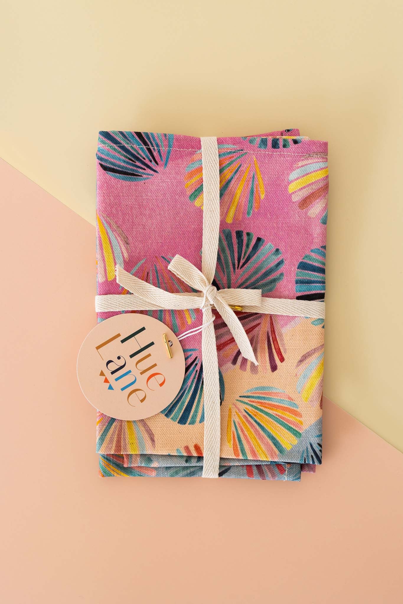 Gelato shell - Linen napkin/placemat set of 2