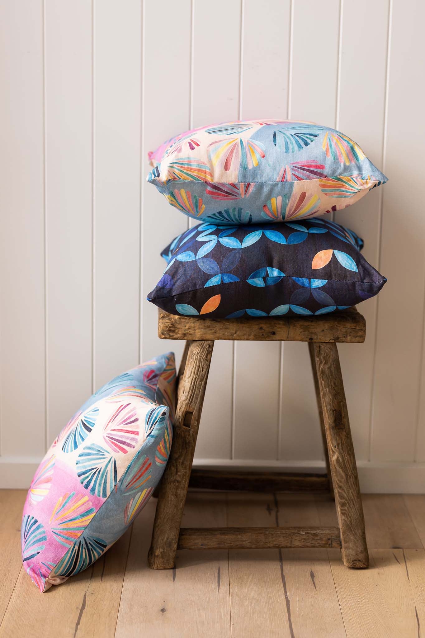 Gelato shell - Linen cushion cover